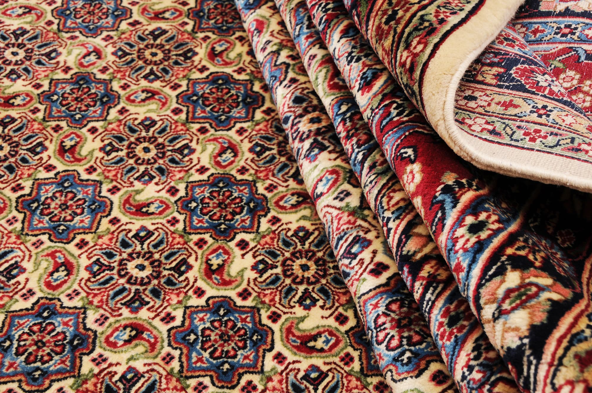 11′ x 15’9″ Hamadan Authentic Persian Rug - thumbnail 2