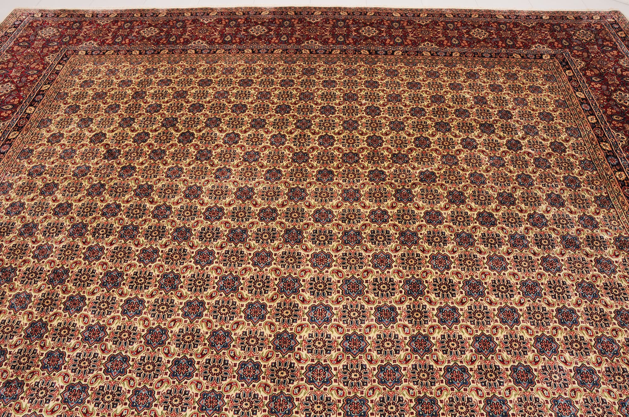11′ x 15’9″ Hamadan Authentic Persian Rug - thumbnail 10