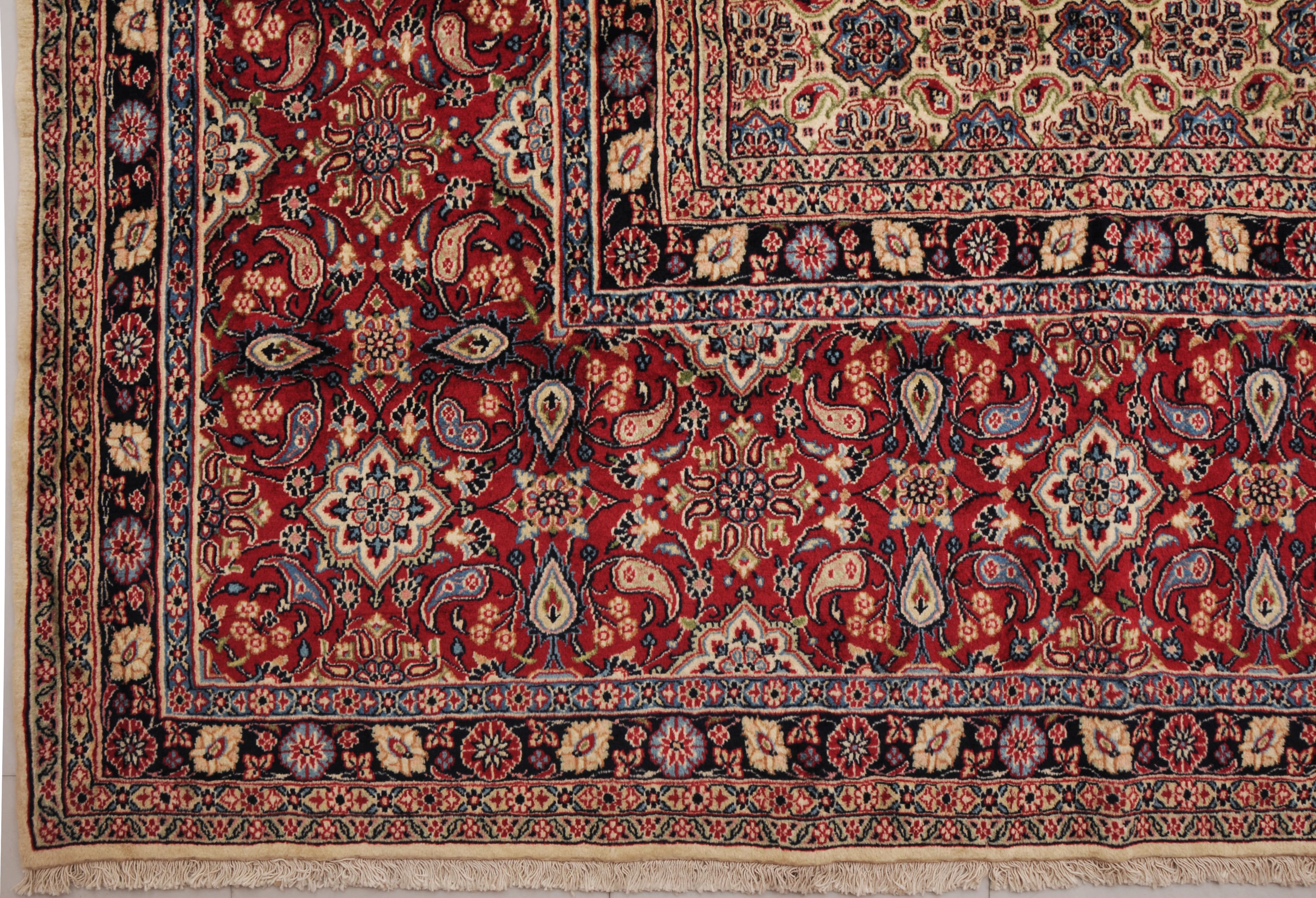 11′ x 15’9″ Hamadan Authentic Persian Rug - thumbnail 8