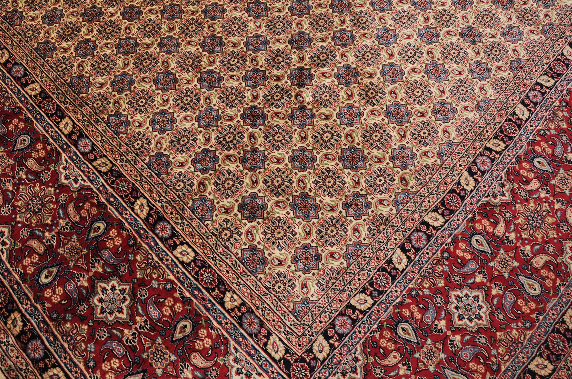 11′ x 15’9″ Hamadan Authentic Persian Rug - thumbnail 7