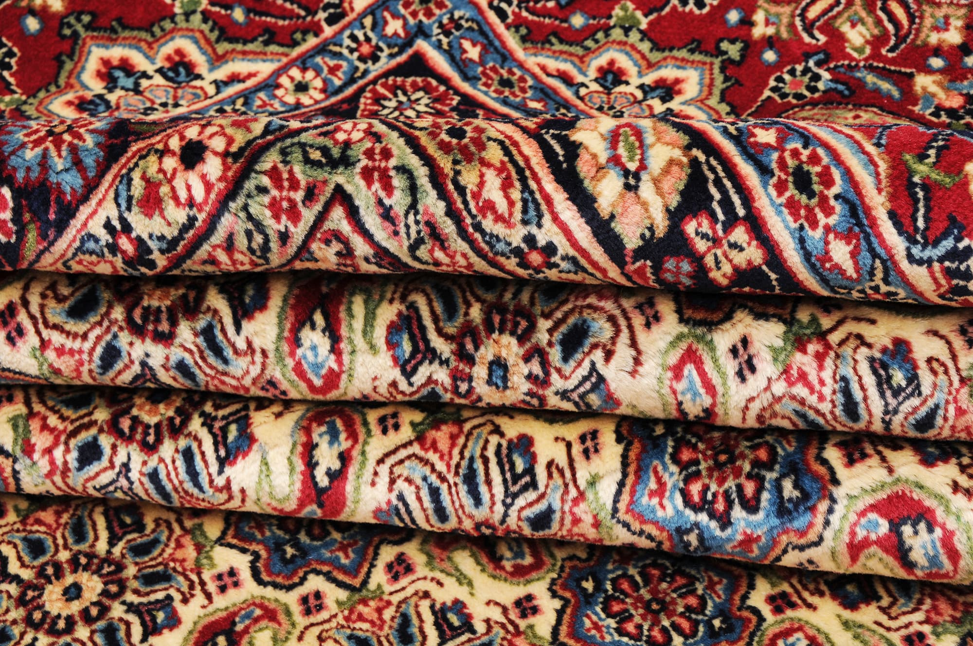 11′ x 15’9″ Hamadan Authentic Persian Rug - thumbnail 4