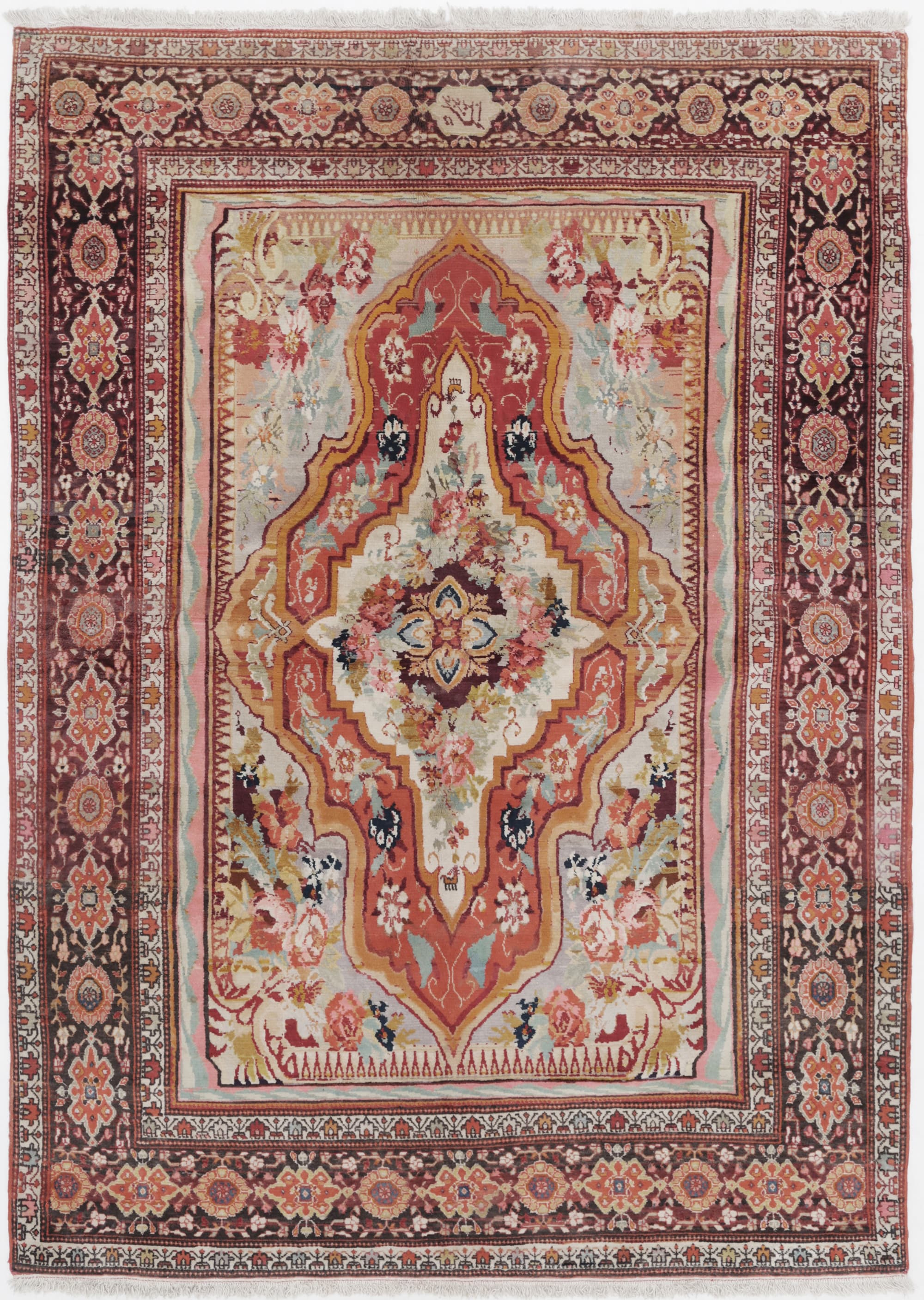4’5″ x 6’3″ Malayer Authentic Persian Rug