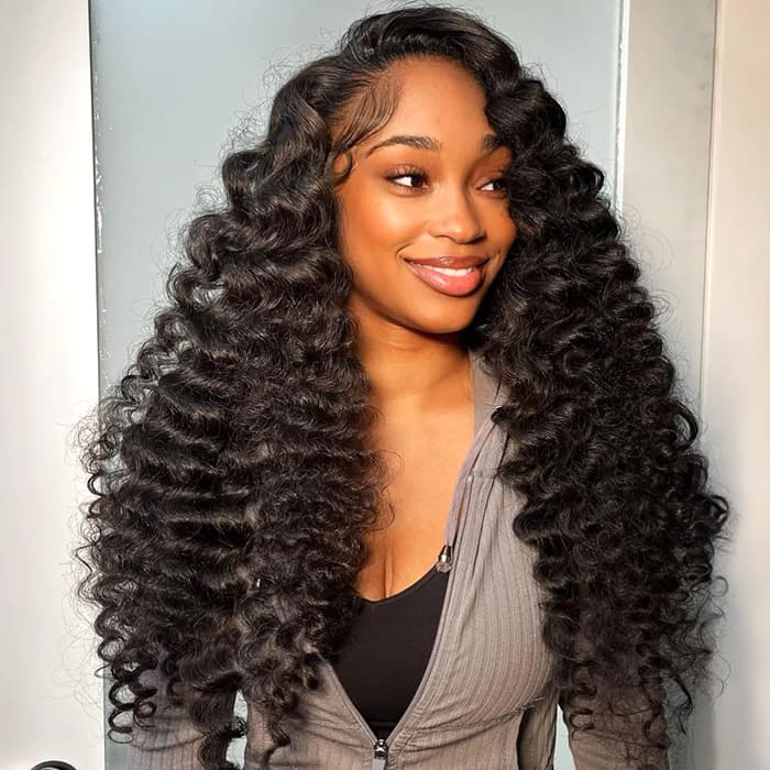 Bouncy Wand Curly Wig 6×5 Pre-cut HD Lace Wear & Go Glueless Wig 100% Human Hair Full Volume - thumbnail 8