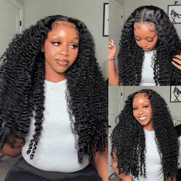 Flash Sale Burmese Curly 6×5 13×6 Pull Go Glueless Wig Pre-everything 100% Natural Hairline 250% Density
