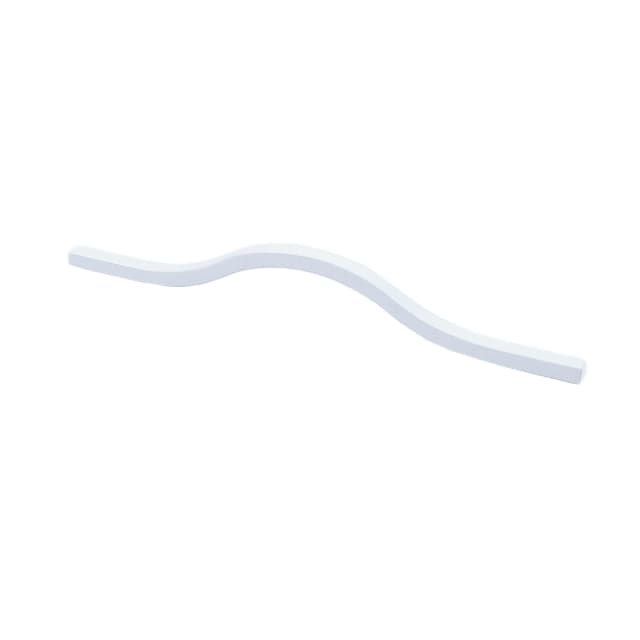 BAE Aluminum Pull, Matte White, 7 9/16 INCHES (192MM) CC