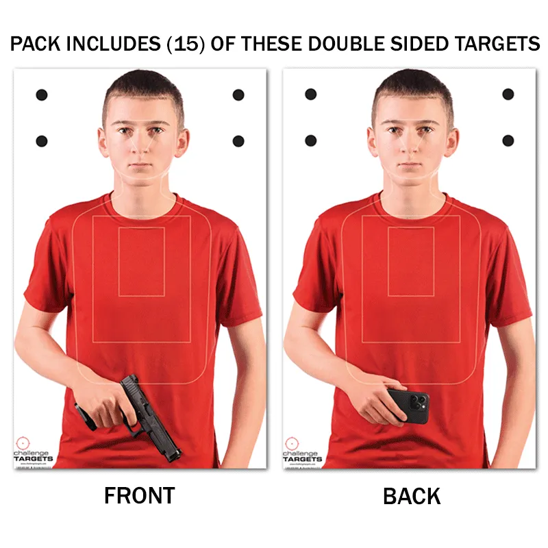 Shoot / No Shoot Target Assortment – 30PK - thumbnail 2