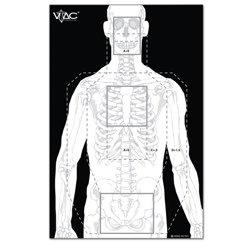 VTAC Paper Target Holiday 50 Pack - thumbnail 2