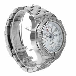 Breitling Super Avenger Stainless Steel 48.70mm Chronograph White Arabic Dial - thumbnail 4