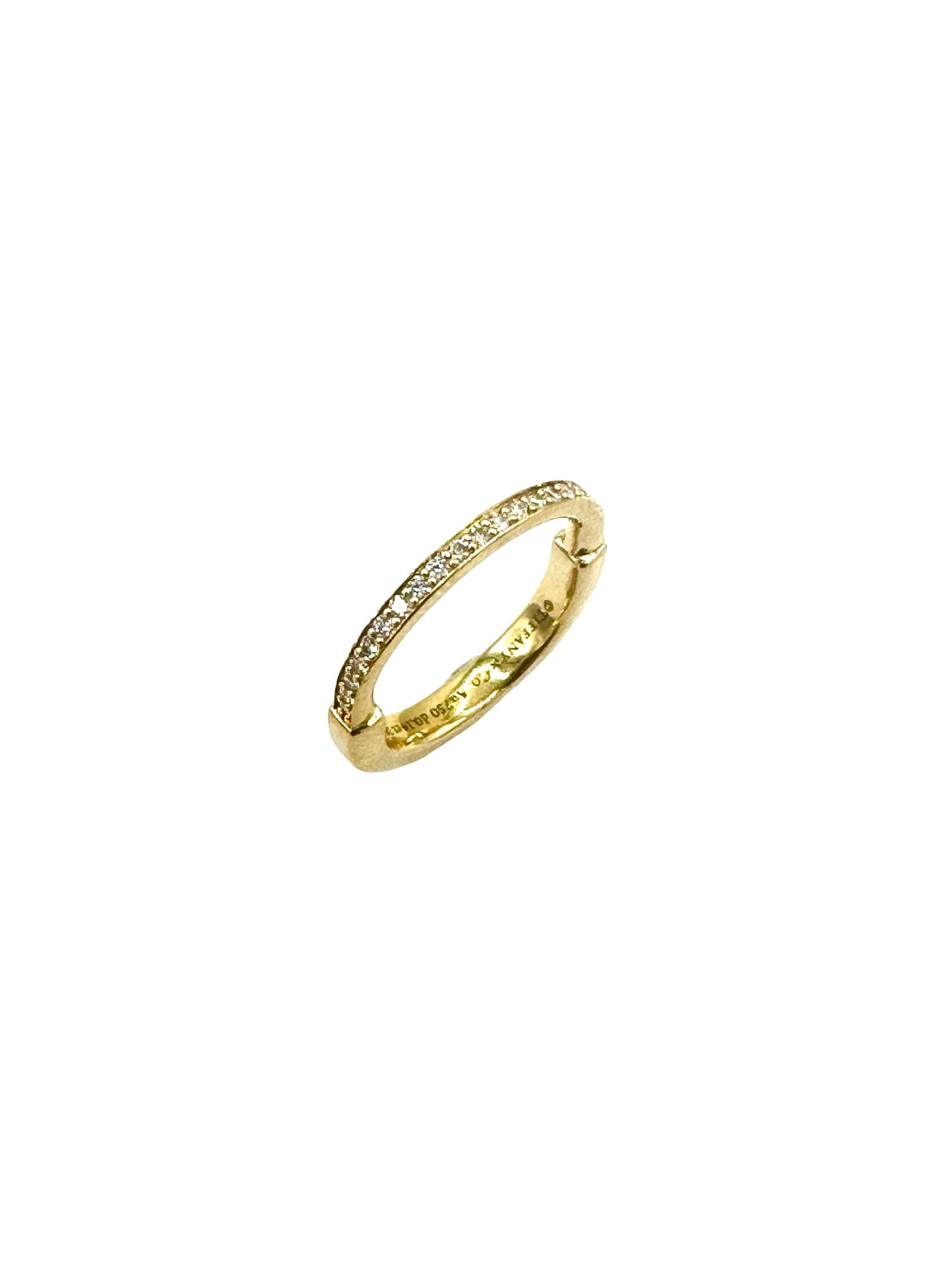 Tiffany & Co. Lock Diamond Band w/ .14cts - thumbnail 2