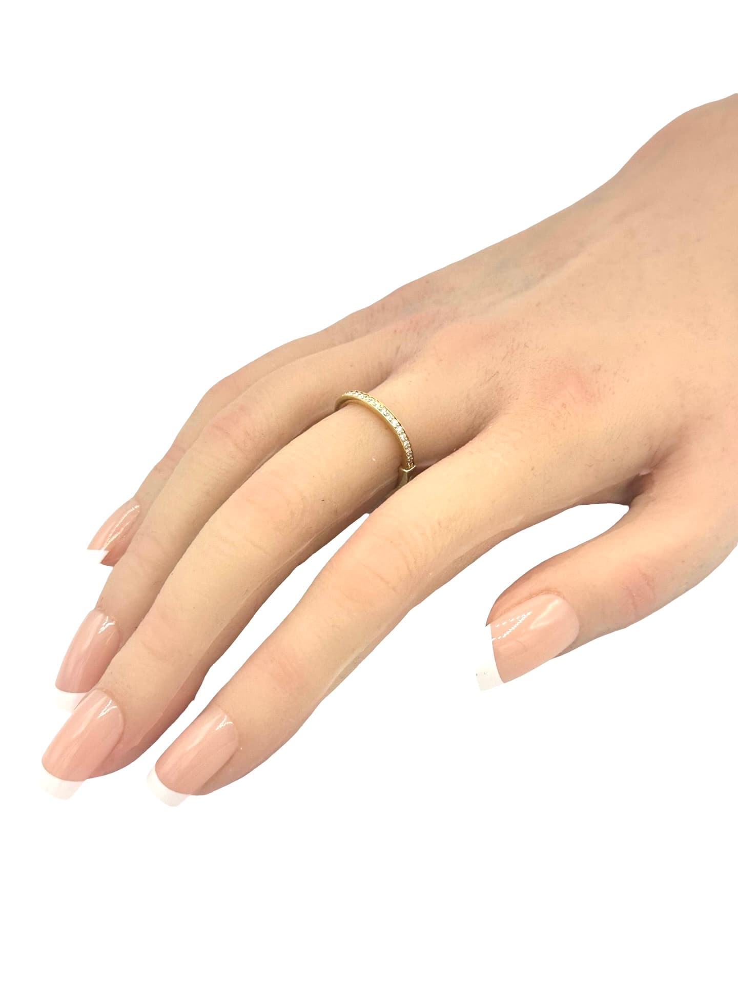 Tiffany & Co. Lock Diamond Band w/ .14cts - thumbnail 8
