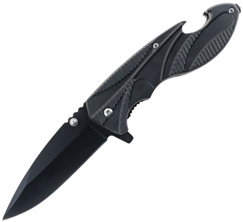 S-TEC Folding Knife With Bottle Open