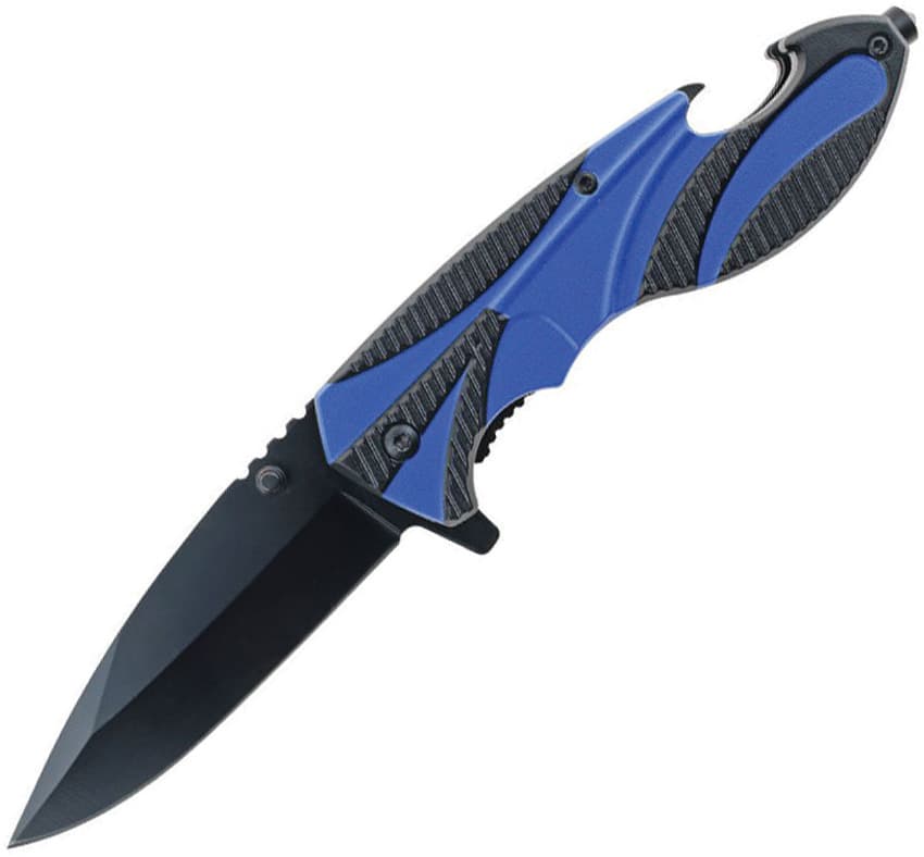 S-TEC Folding Knife With Bottle Open