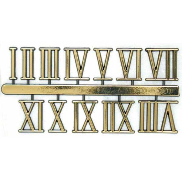 Set of 12 Roman Numbers