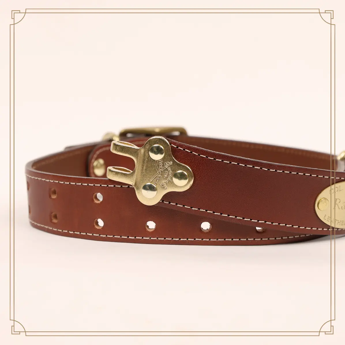 No. 1 Leather Dog Collar - thumbnail 5