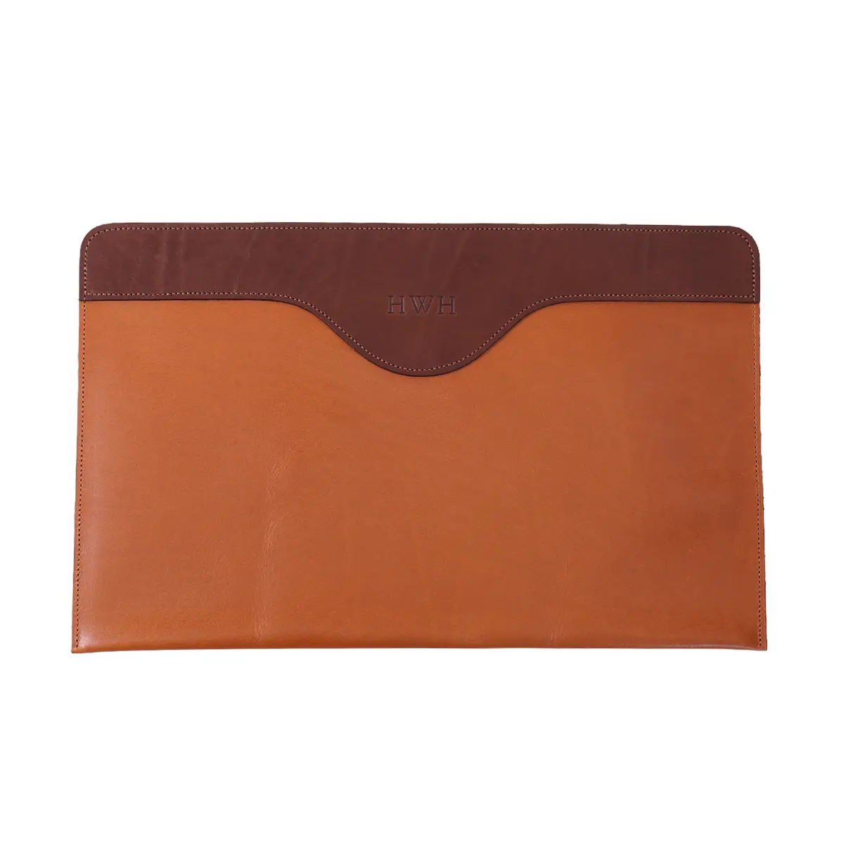 No. 7 Estate Document Folder – American Calfskin with American Steerhide Trim - thumbnail 2