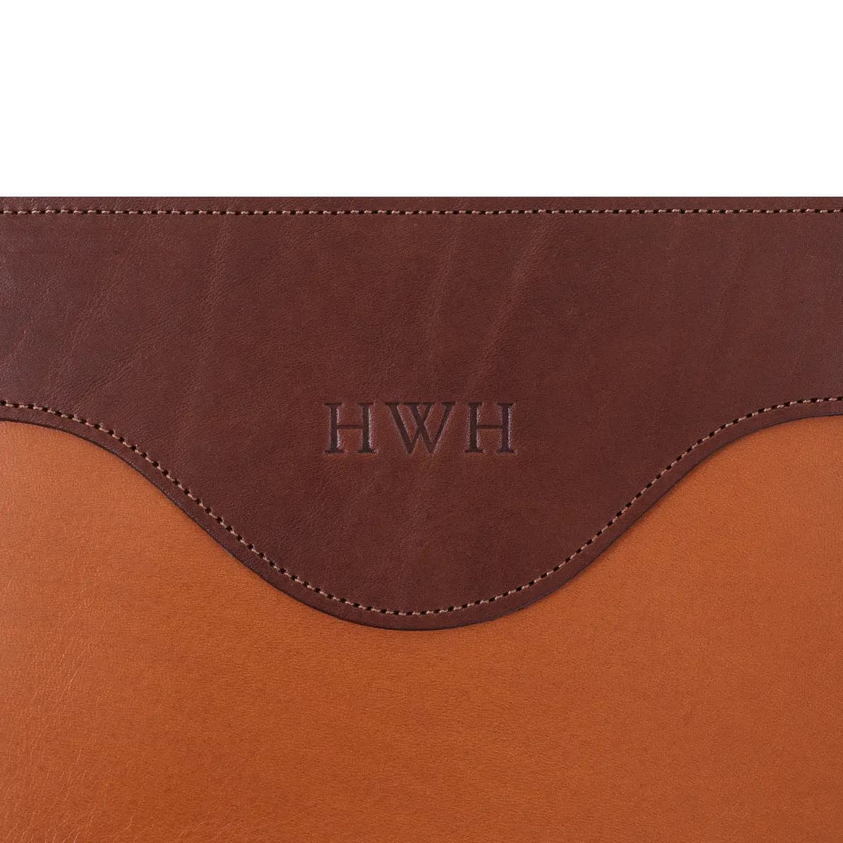 No. 7 Estate Document Folder – American Calfskin with American Steerhide Trim - thumbnail 4