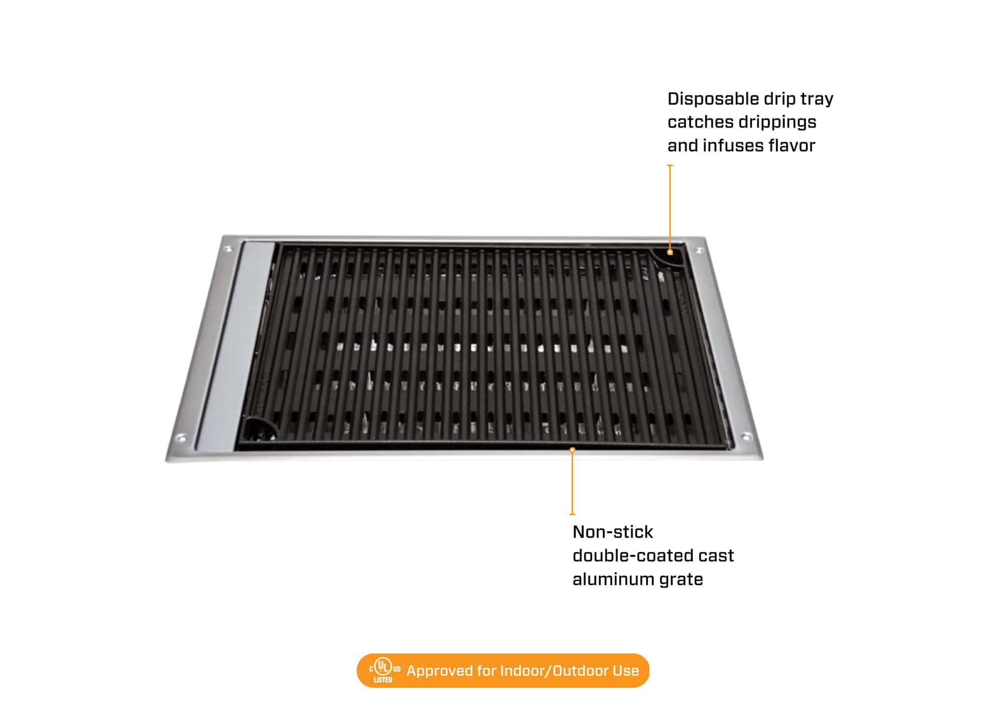 No Lid Remote Control Grill - thumbnail 3