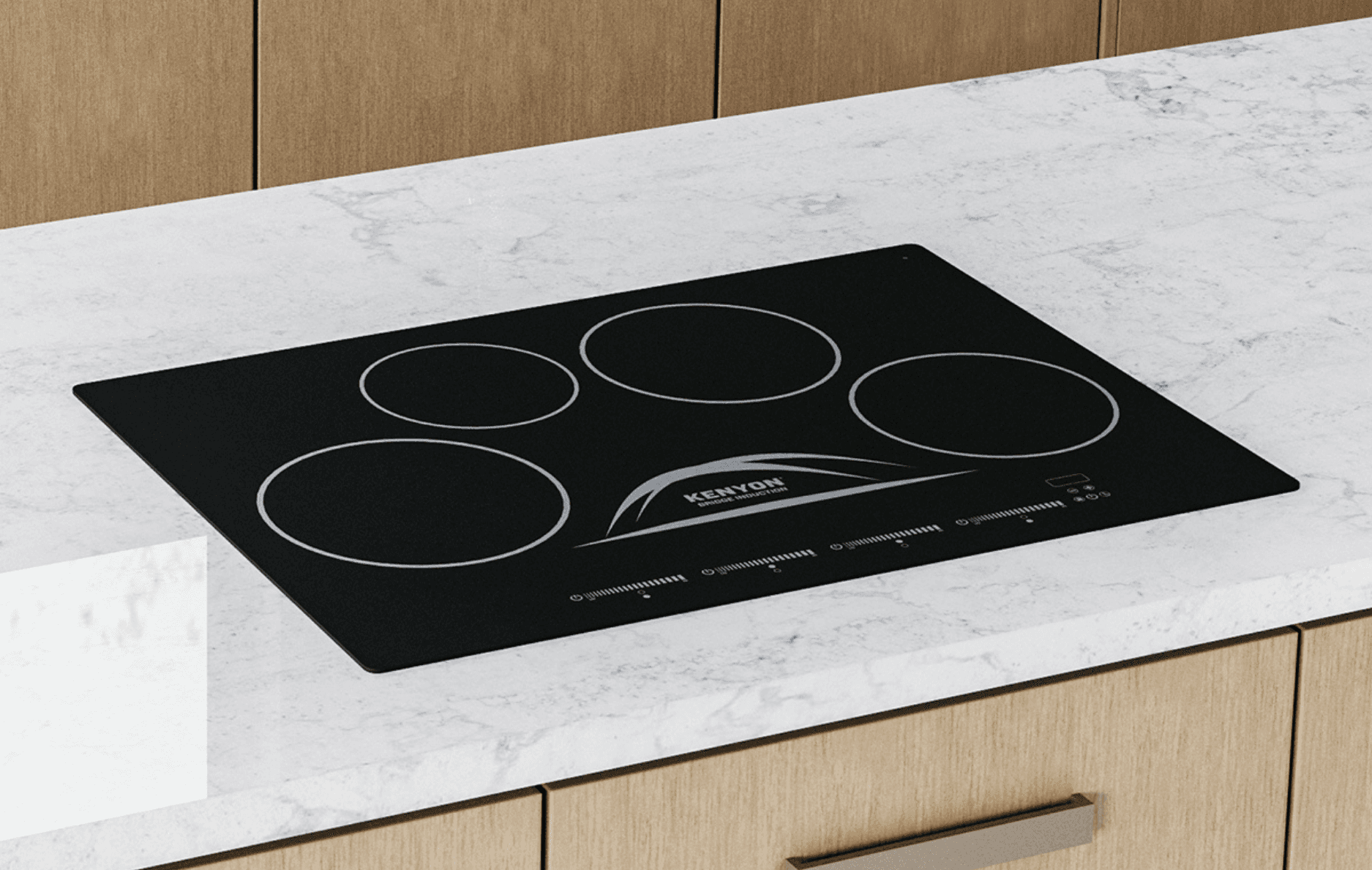 Refurbished 30″ Bridge Induction – 4 Burner, 240V
