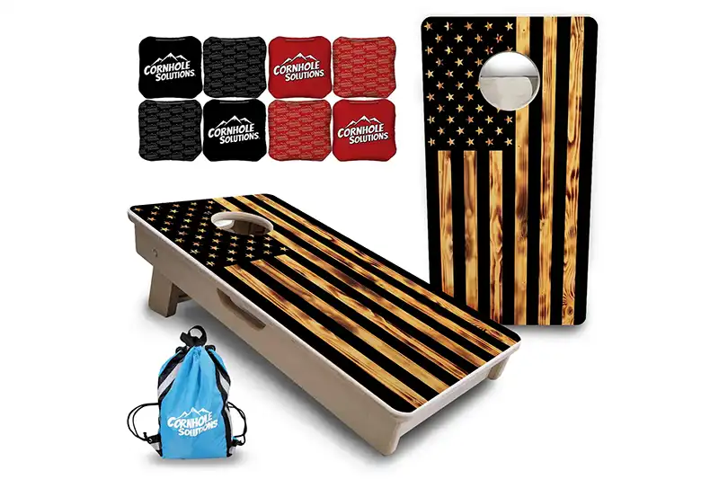 Mini Cornhole Boards – Burnt Flag