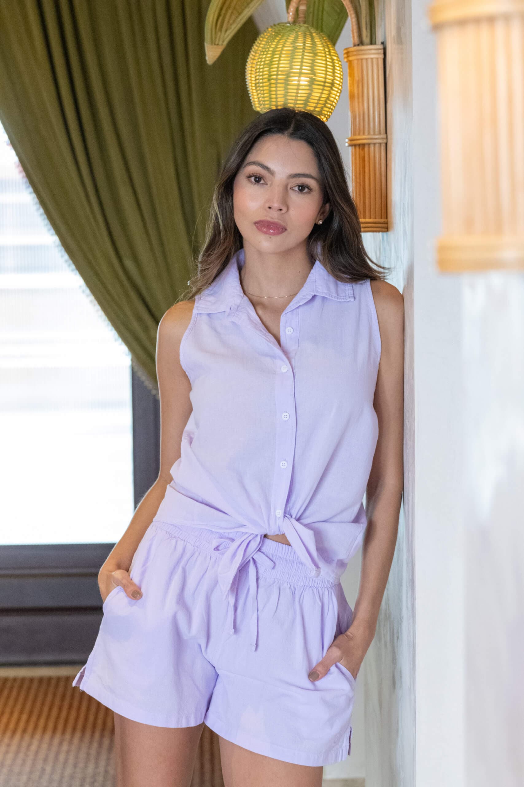 Lotus Lilac Shorts