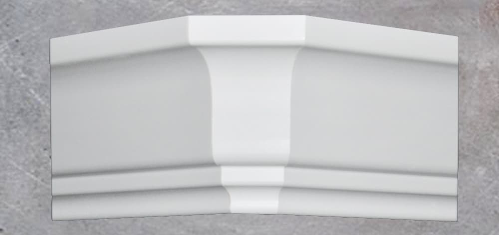 Vaulted Round Bullnose Corners