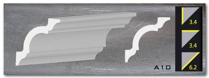 Hanna Flexible Crown Molding - thumbnail 2