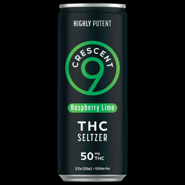 Raspberry Lime 50 mg THC Seltzer