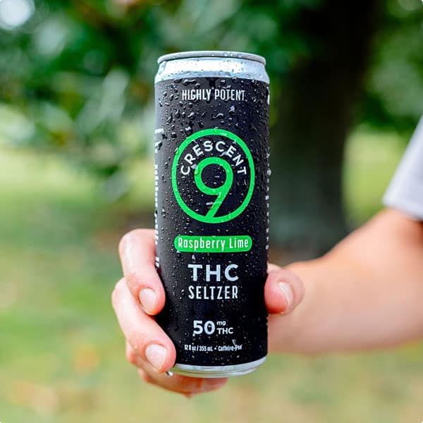 Raspberry Lime 50 mg THC Seltzer - thumbnail 3