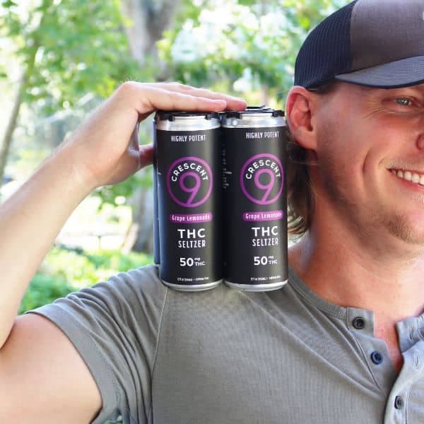Grape Lemonade 50 mg THC Seltzer - thumbnail 4