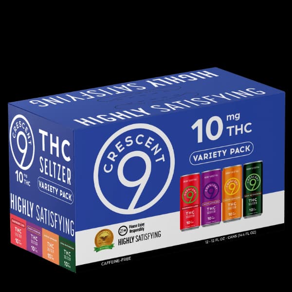 10 mg THC Seltzer Variety Pack