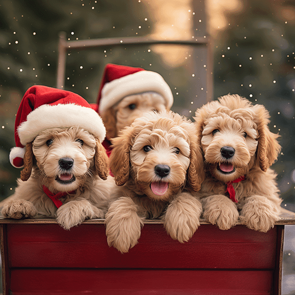 Santa Paws Puppy Express Ticket