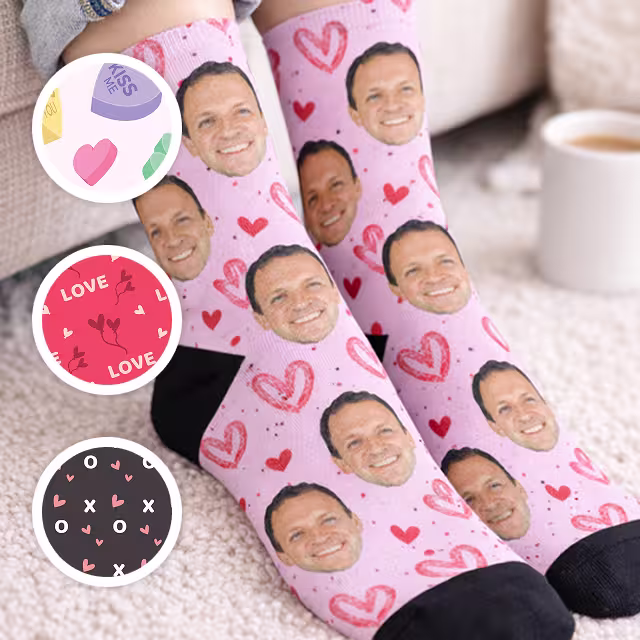 Valentine’s Day Socks