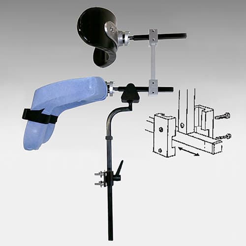 Two-Step Head Support with Hensinger & Otto Bock Mount (6818-A)