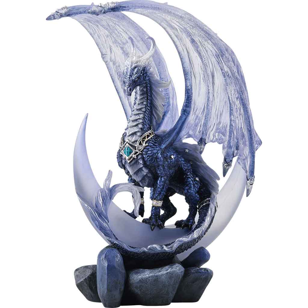 Nytheria Lunaris Seeker Dragon Statue - thumbnail 2