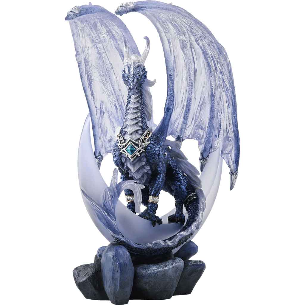 Nytheria Lunaris Seeker Dragon Statue - thumbnail 3
