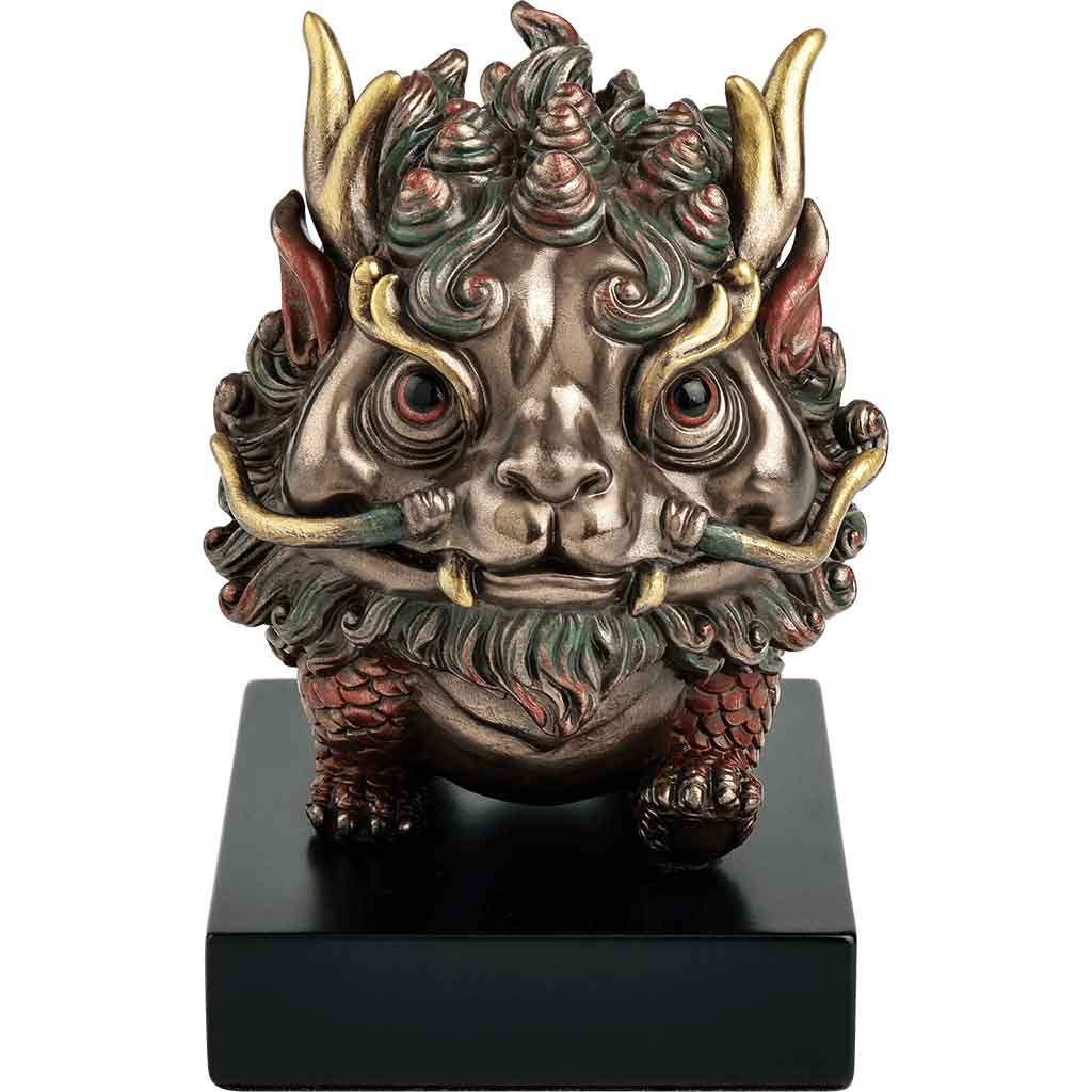 Noble Qilin Good Fortune Statue - thumbnail 3