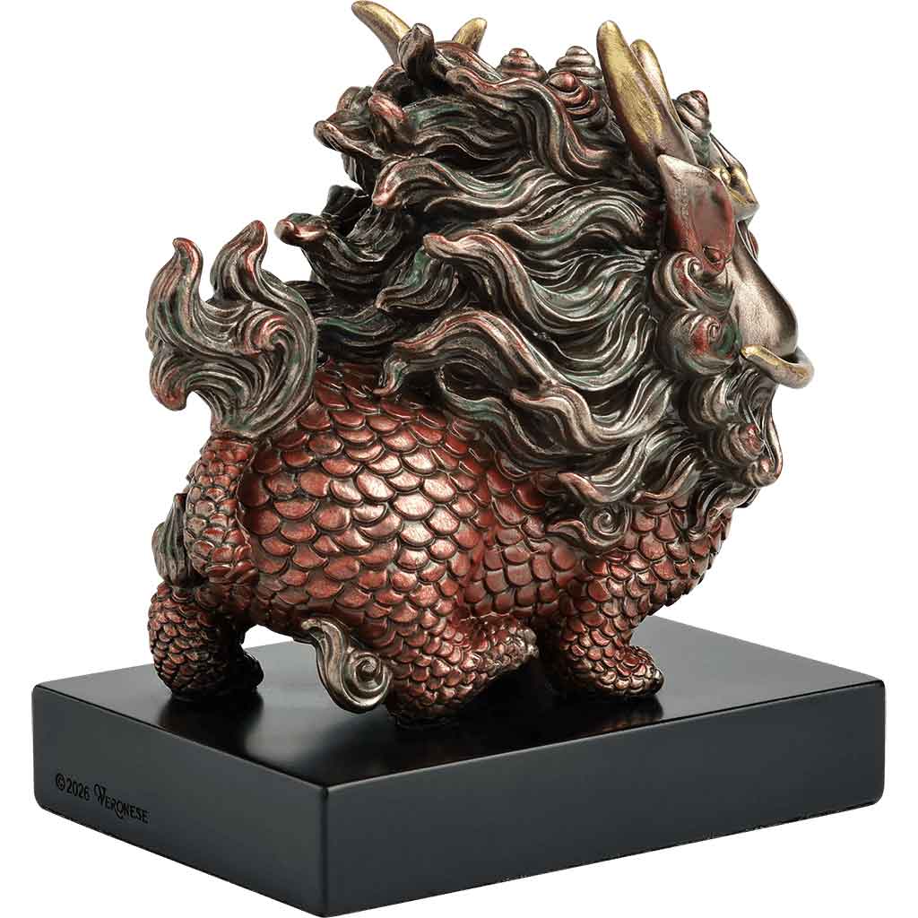 Noble Qilin Good Fortune Statue - thumbnail 6