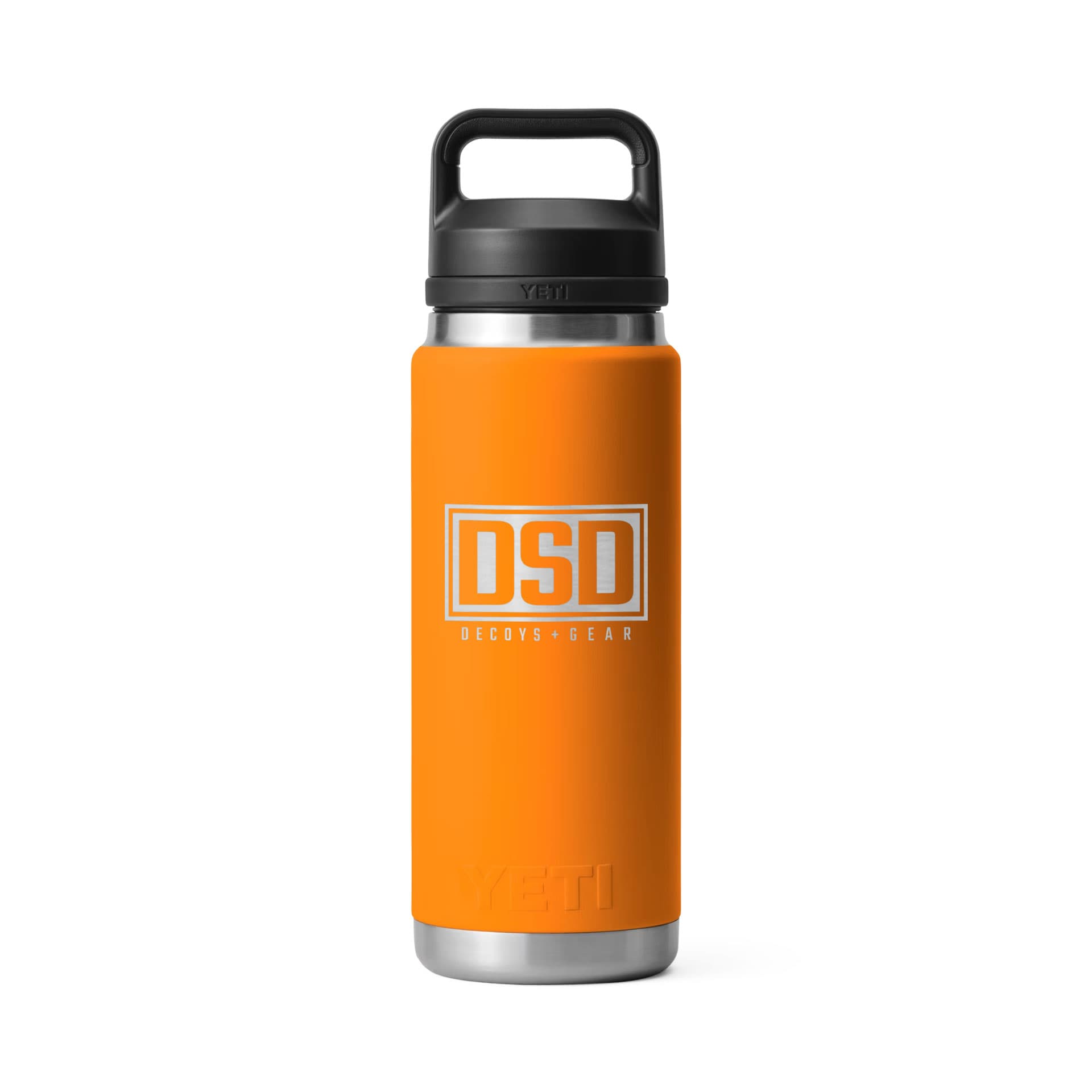 DSD Yeti Rambler | 26oz Bottle Chug Crab Orange