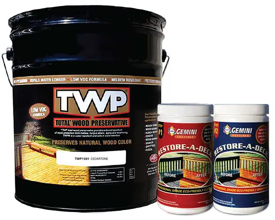TWP 1500 Series 5 Gallon and Gemini Cleaner/Brightener Kit