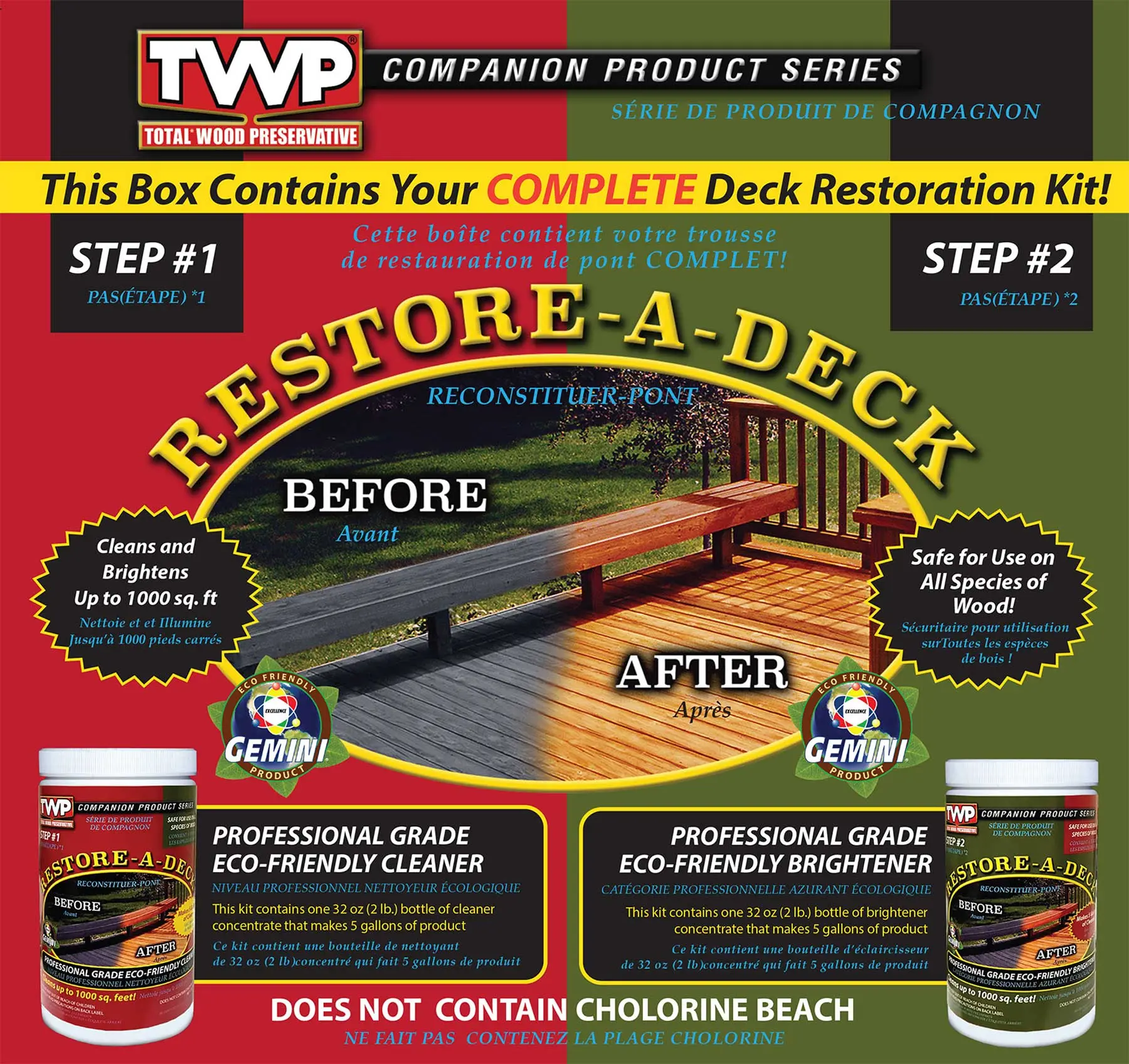Gemini Restore-A-Deck Kit