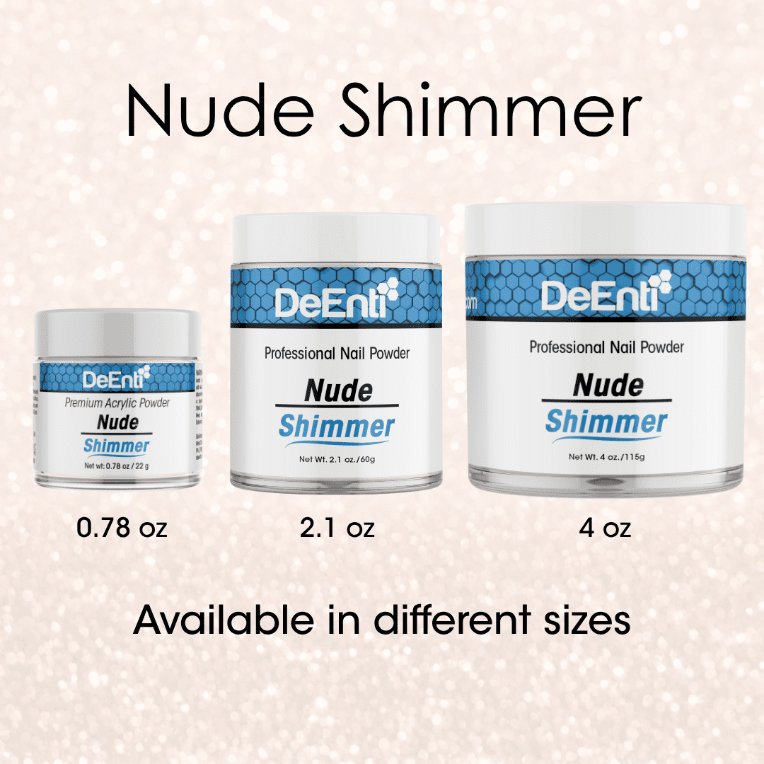 Nude Shimmer Acrylic Powder – 4 oz - thumbnail 6