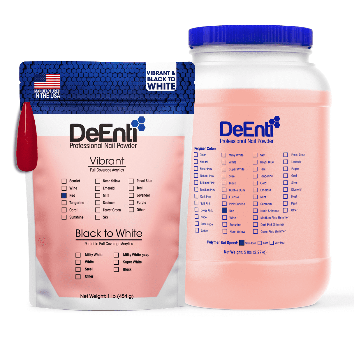 Red Acrylic Powder – LBS