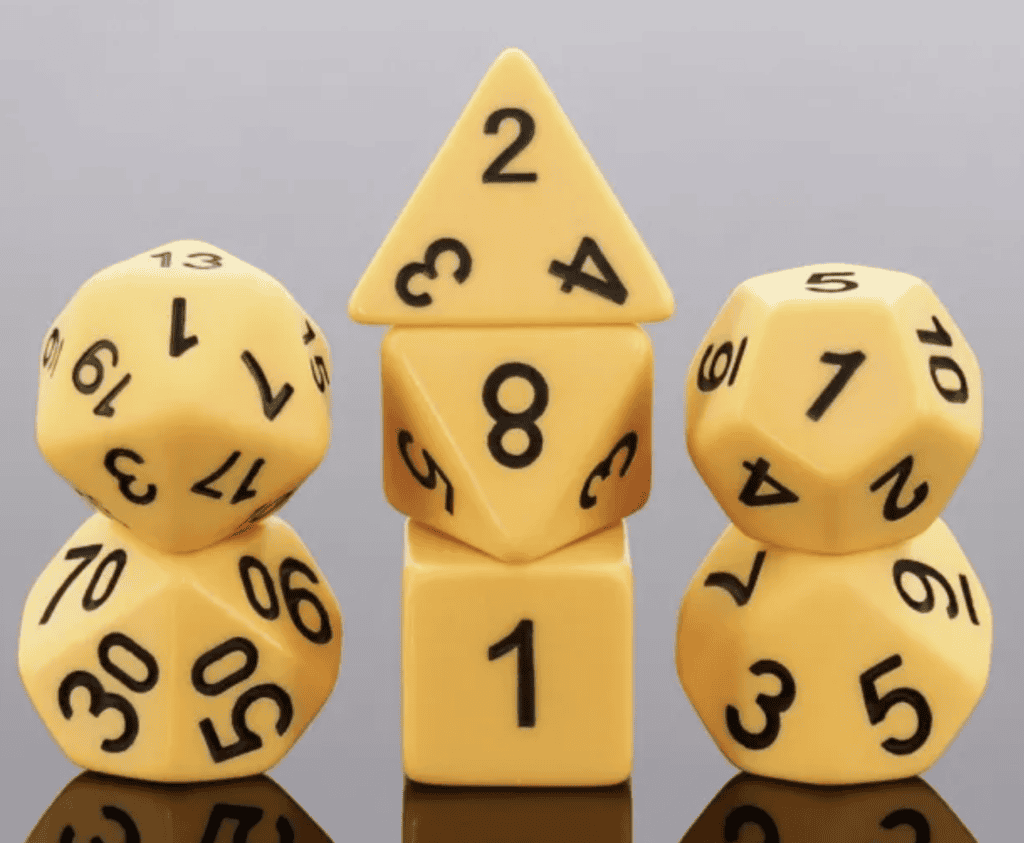 Matte Yellow/black 7-die set/HD24