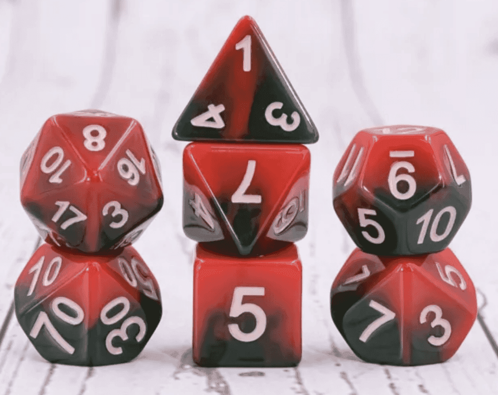 Inflamed Fire 7-die set/HD29