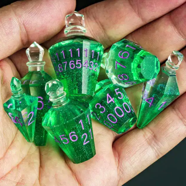 Handmade Magic Potion Bottle – Set of 7/U6 - thumbnail 3