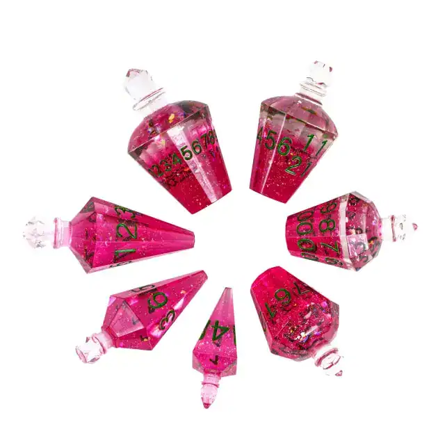 Handmade Magic Potion Bottle – Set of 7/U6