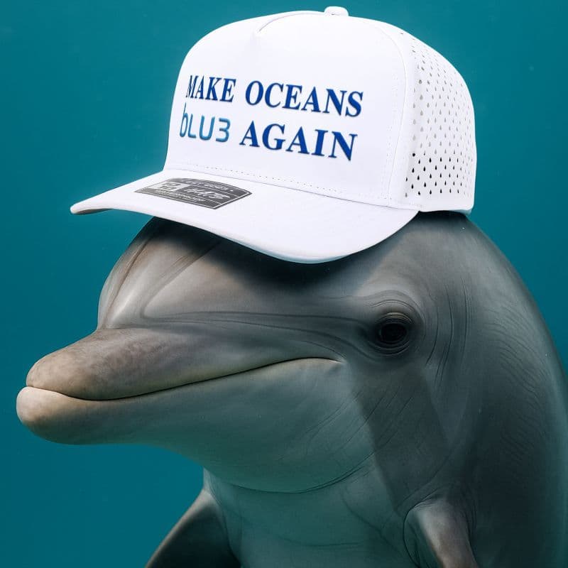 Make Oceans BLU3 Again Hat - thumbnail 2