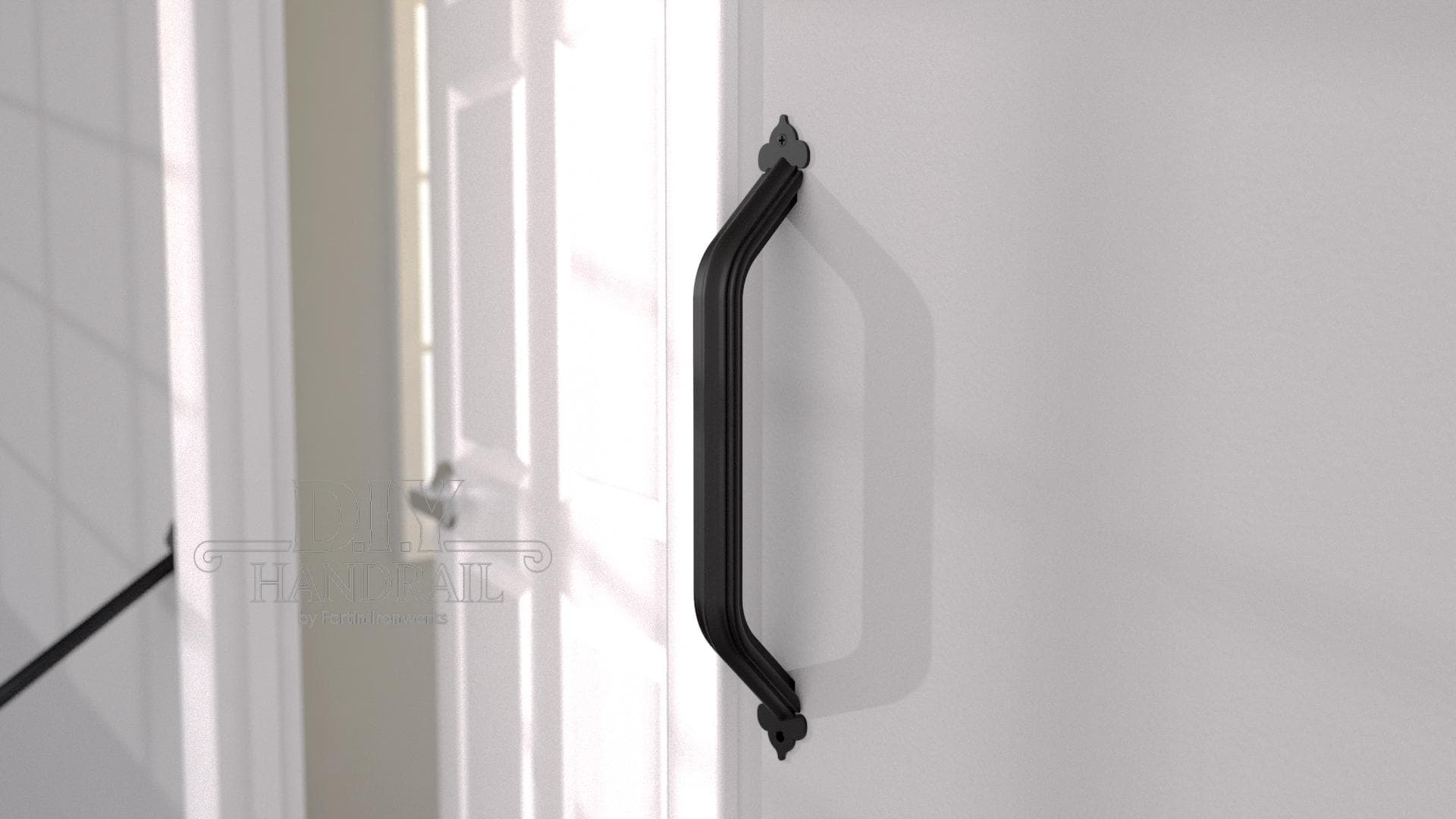 Grab #1 – Wrought Iron Handrail for Safe Entry and Mobility
