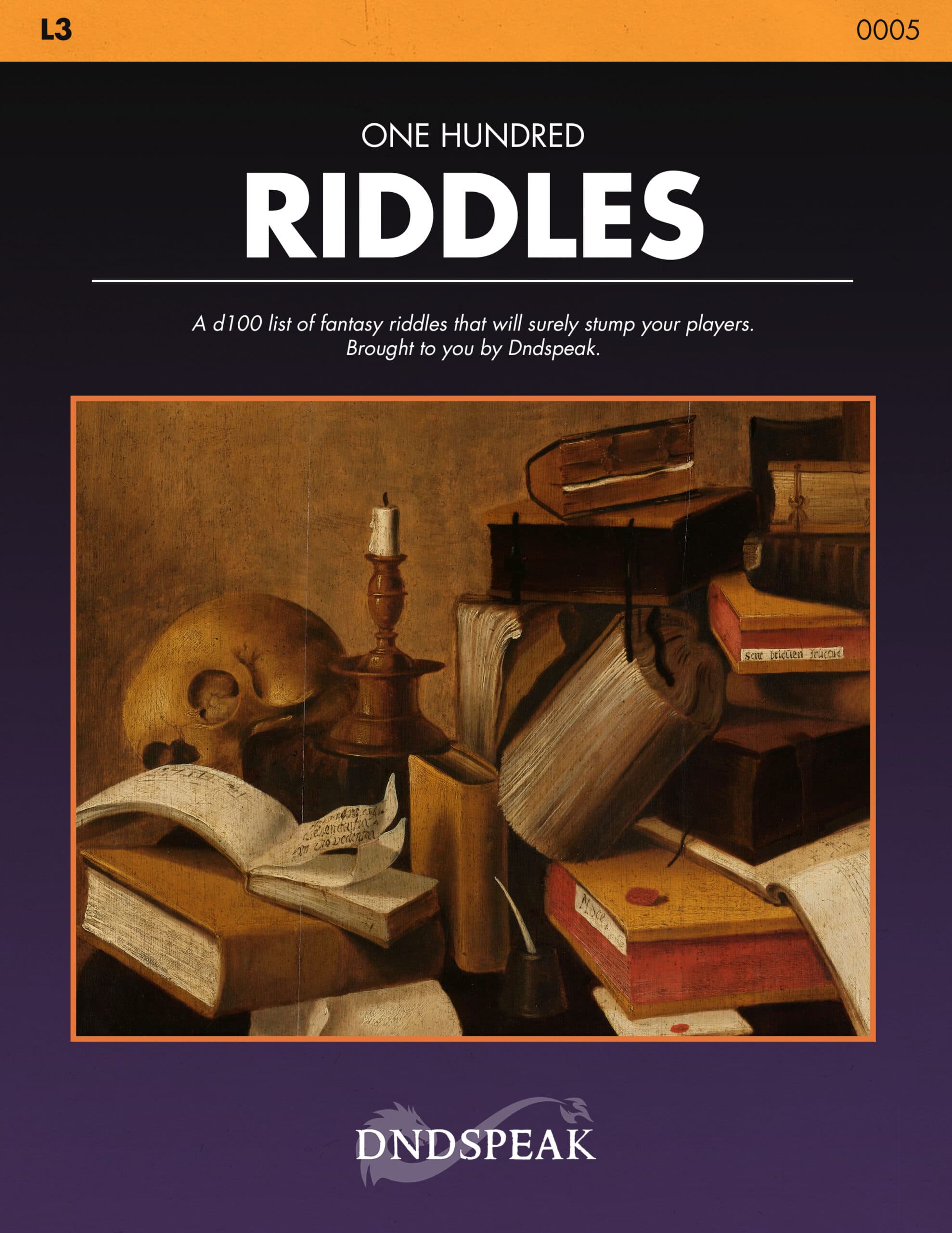 100 Riddles and Answers