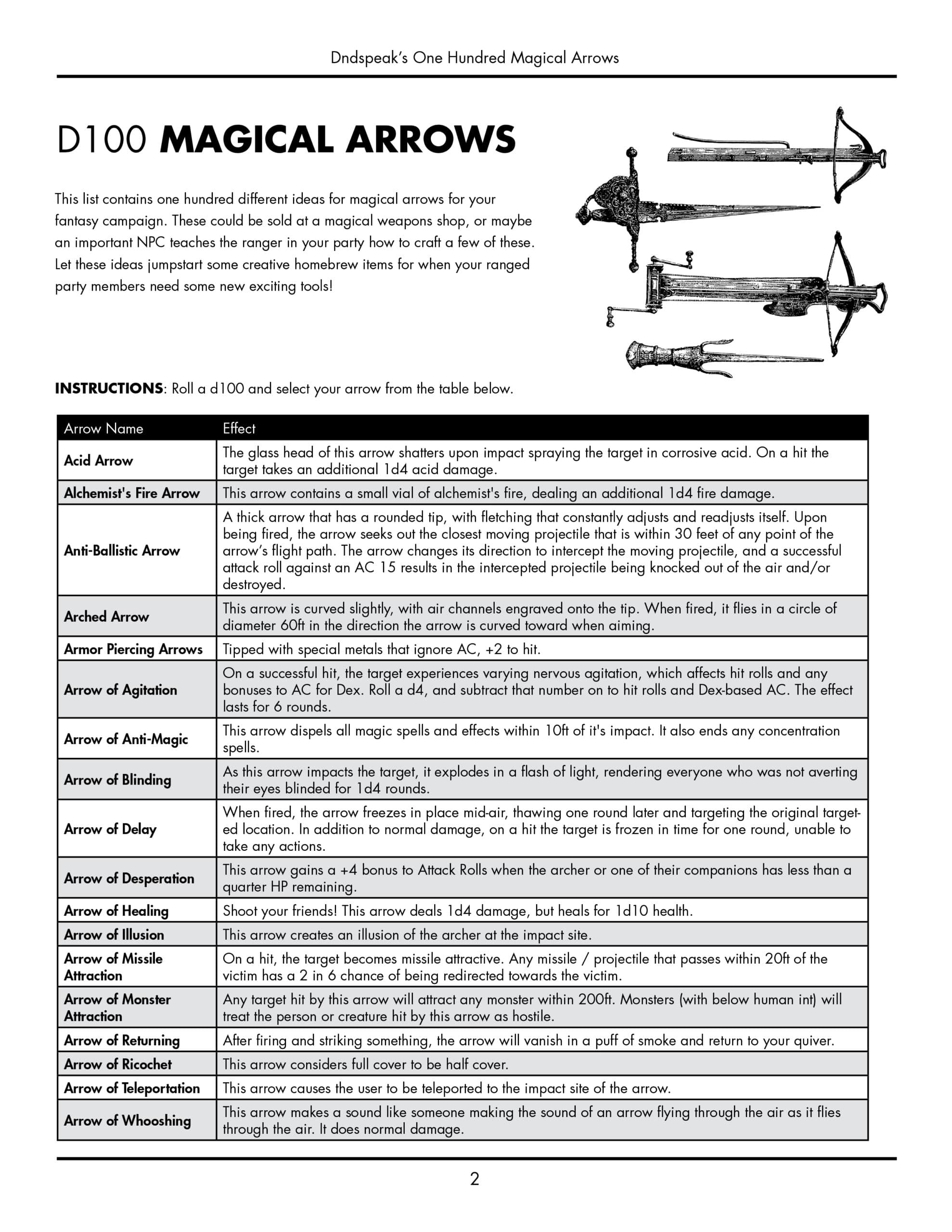 100 Magical Arrows - thumbnail 2